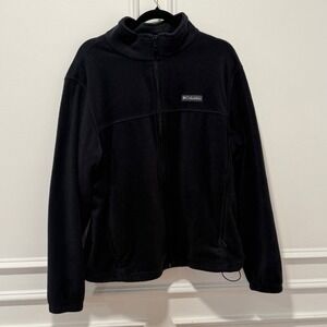 Columbia‎ Men's Fleece Jacket Size XL Full Zip Charcoal Gray